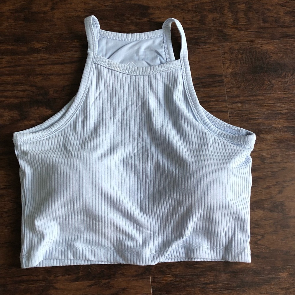 High Neck Brami Crop